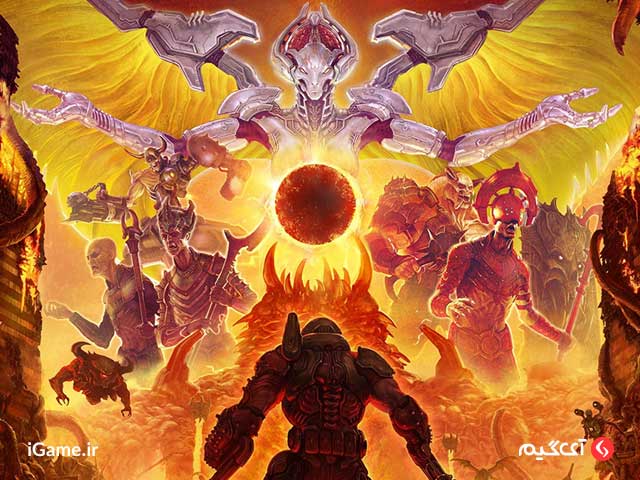 بازی Doom Eternal از مهیجترین سریهای Doom میباشد.