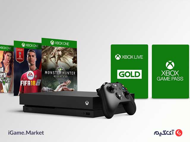 خرید بازی های متنوع با گیفت کارت های xbox
