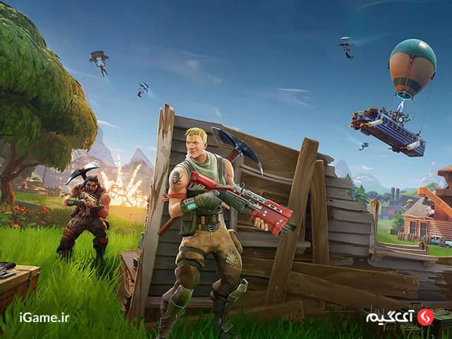 بازی فورتنایت؛ یکی از بازی های سبک بتل رویال