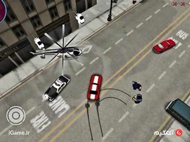 محیط بازی Grand Theft Auto: Chinatown Wars