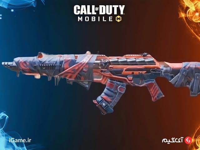 اسکین CR-56 AMAX – Red Death خاص و جذاب ترین اسکین بازی کالاف دیوتی موبایل