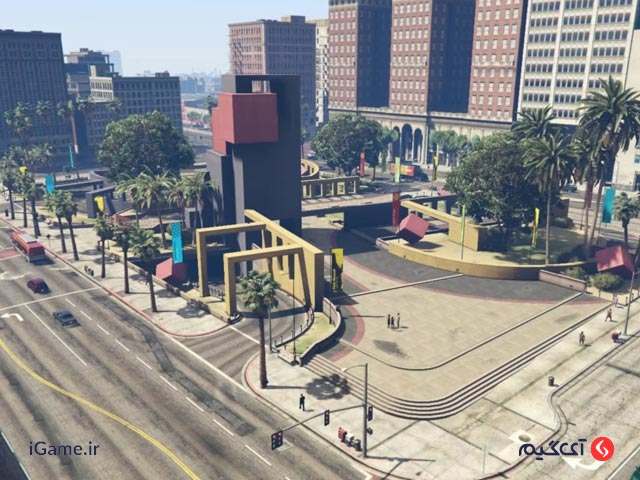 میدان لژیون Grand Theft Auto 5: بر اساس میدان پرشینگ