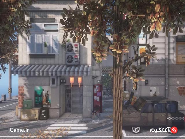 شهری مدرن در ماینکرافت با مد
