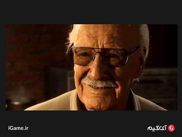 شخصیت Stan Lee در بازی اسپایدر من