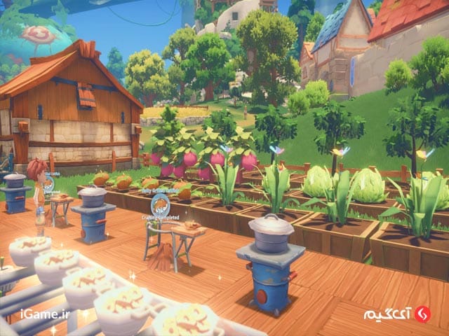 محیط فانتزی بازی My Time at Portia