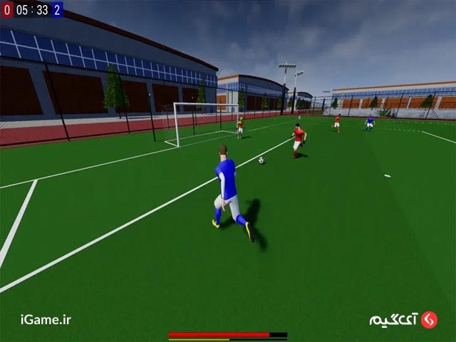 محیط جذاب بازی Pro Soccer Online