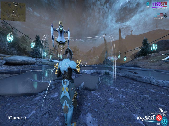 گرافیک و محیط بازی Warframe