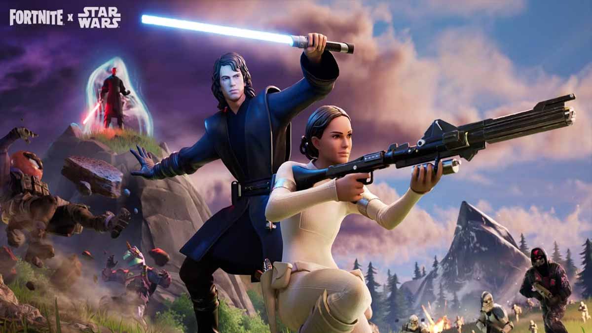 بازیکن‌های Fortnite خواستار اضافه شدن شمشیر نوری Star Wars به عنوان تبر شدند