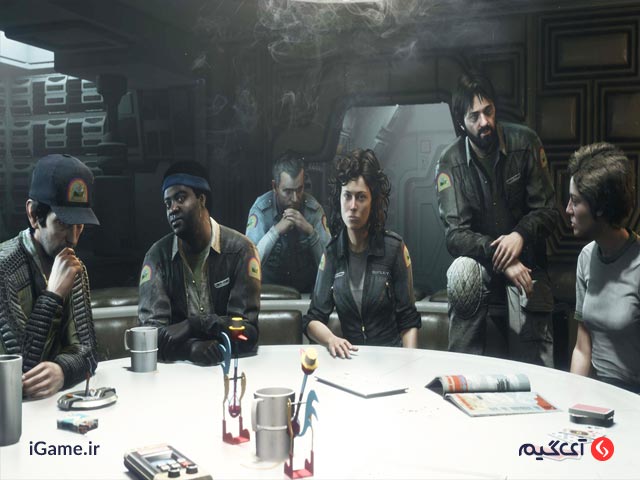 گرافیک خیره کننده Alien: Isolation