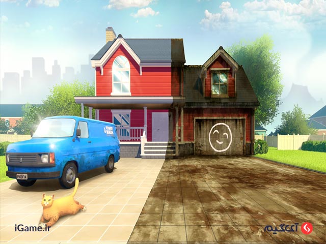 محیط جذاب بازی PowerWash Simulator