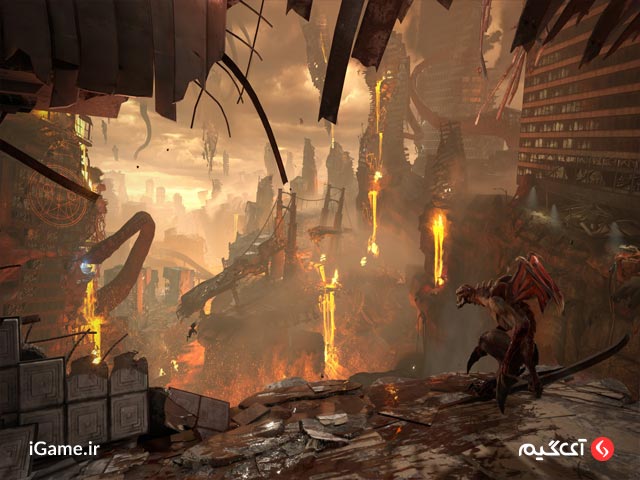 گرافیک جذاب بازی Doom Eternal در PS5