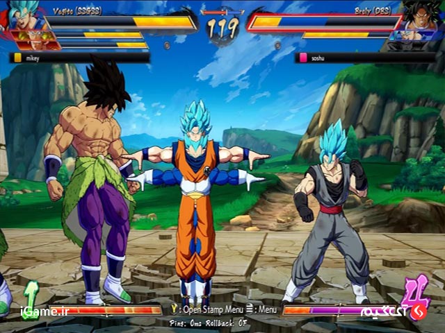 گرافیک انیمه ای بازی Dragon Ball FighterZ