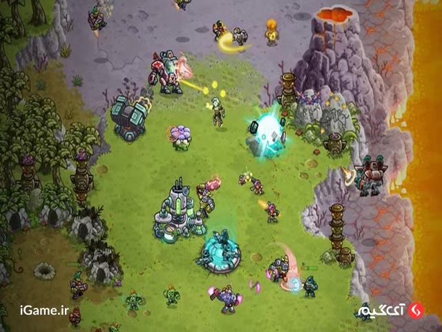 محیط جذاب بازی Iron Marines