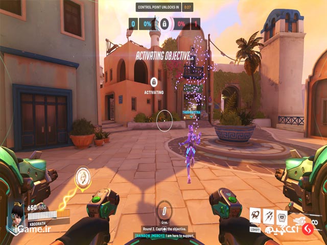 محیط بازی Overwatch 2