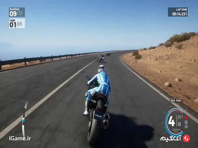 گرافیک خیره کننده بازی RIDE در PS5