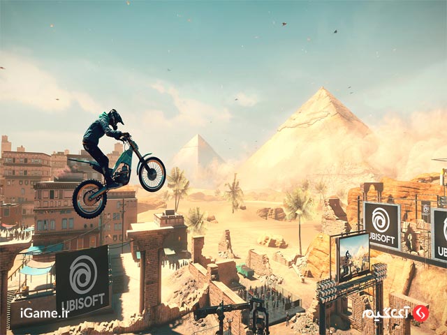 محیط جذاب بازی Trials Rising