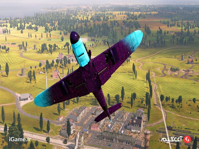 محیط بازی War Thunder