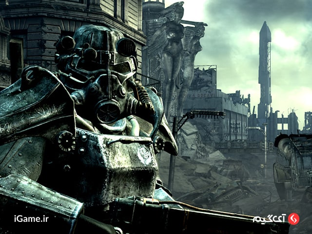 فضای بازی fallout 3