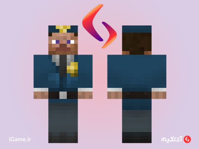 اسکین پلیس ماینکرفت