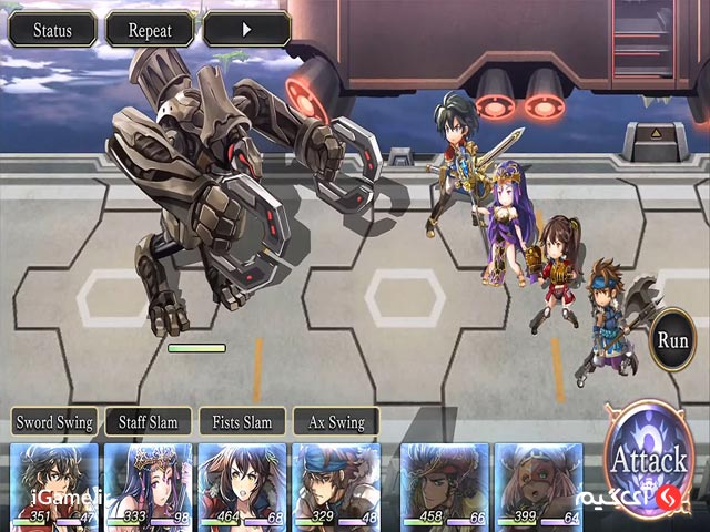 محیط بازی Another Eden