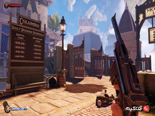 محیط بازی Bioshock Infinite