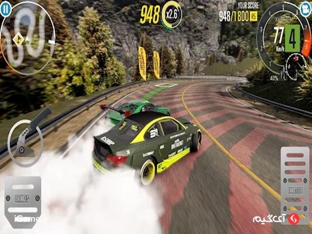 گرافیک خیره کننده بازی CarX Drift Racing 2 در گوشی اندروید
