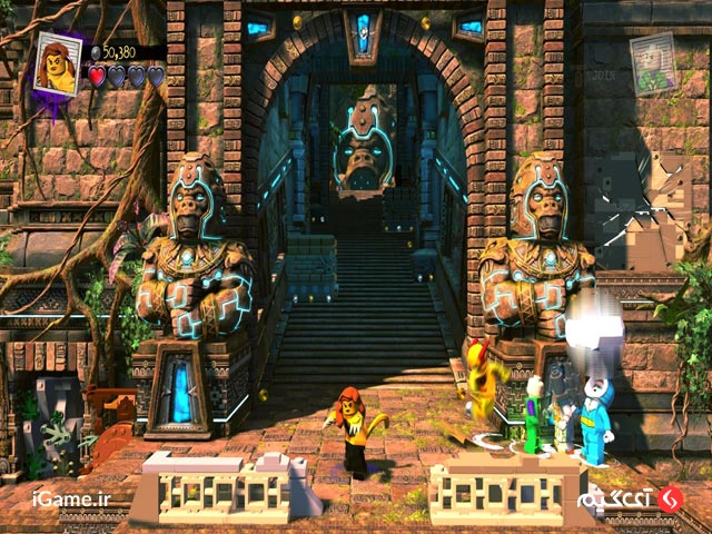 محیط جذاب بازی LEGO DC Super-Villains