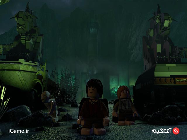 گرافیک جذاب بازی LEGO The Lord of the Rings game