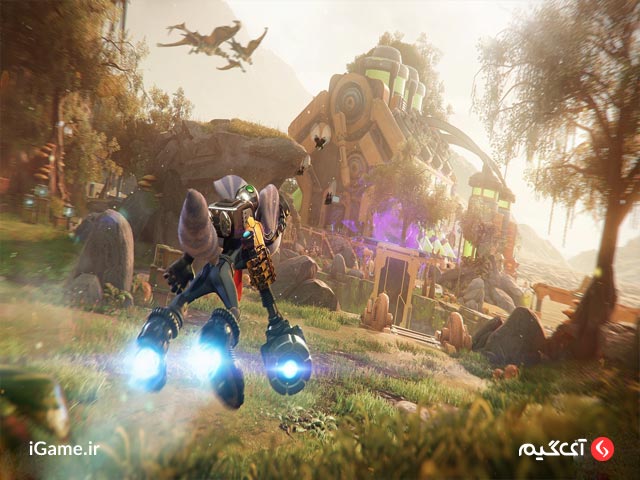محیط جذاب بازی Ratchet & Clank: Rift Apart