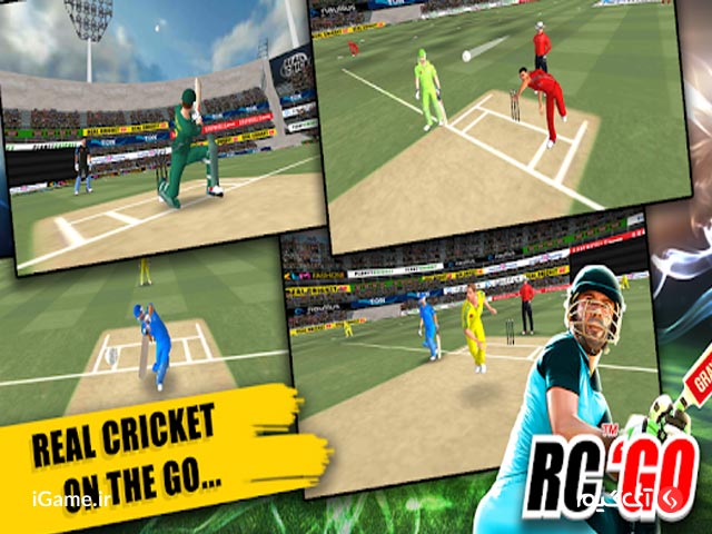 محیط بازی ورزشی اندروید Real Cricket 