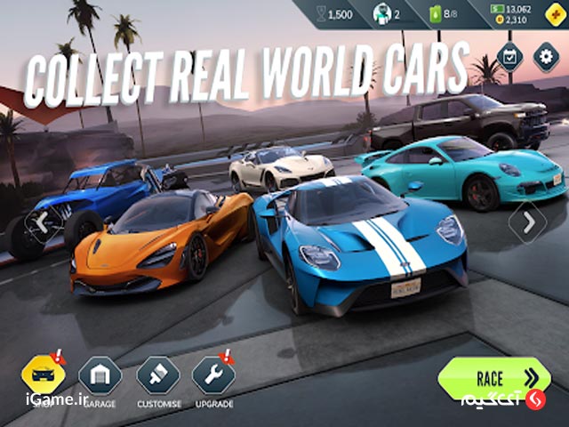 Rebel Racing یکی از بهترین بازی های ریسینگ اندروید آنلاین و آفلاین
