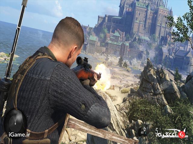 محیط بازی Sniper Elite 5 