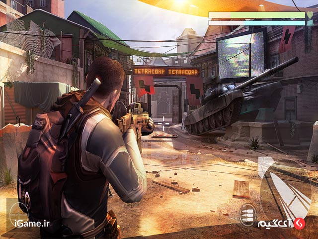 گرافیک خیره کننده بازی سوم شخص Cover Fire