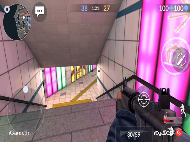 محیط بازی اول شخص Critical Ops