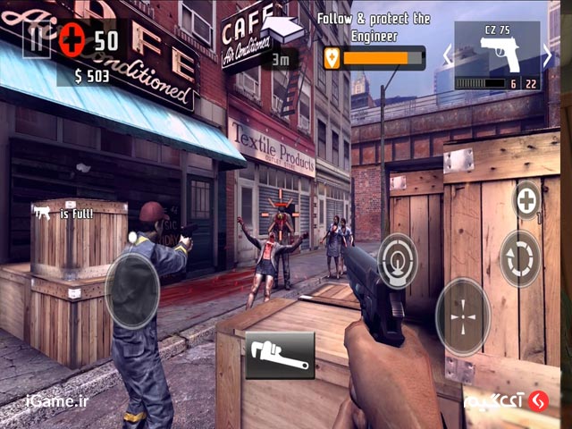 Dead Trigger 2 یکی از محبوب ترین بازی های اول شخش اندروید در سبک زامبی