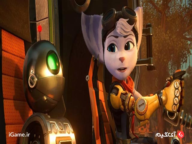 گرافیک جذاب بازی آفلاین Ratchet & Clank