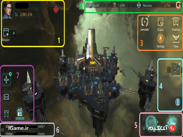 محیط جذاب بازی Stellaris: Galaxy Command
