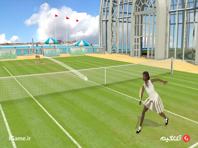 محیط و گرافیک خیره کننده بازی World of Tennis: Roaring ’20s