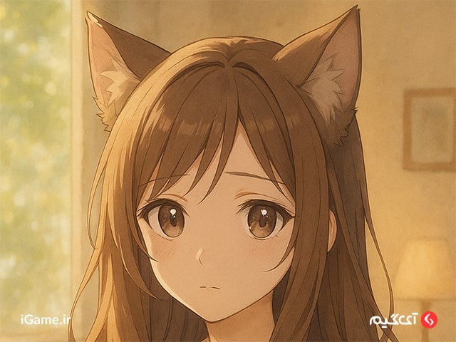 کاراکتر انیمه ای سبک Kyoto Animation