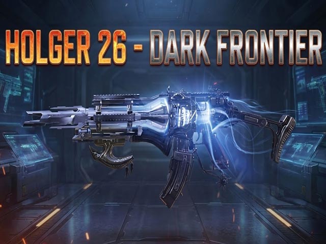 Holger 26 - Dark Frontier اولین اسکین متیک lmg