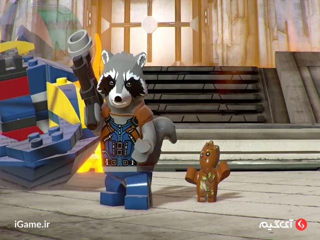 گرافیک بازی LEGO Marvel Super Heroes در اندروید