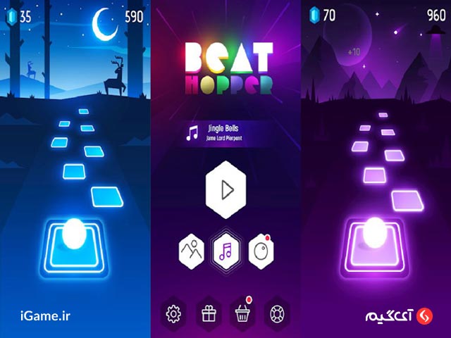 بازی Tiles Hop: EDM Rush