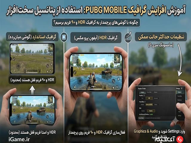 حداکثر گرافیک بدون نیاز به ابزار