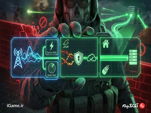 بهترین DNS کالاف بر اساس اپراتور اینترنت