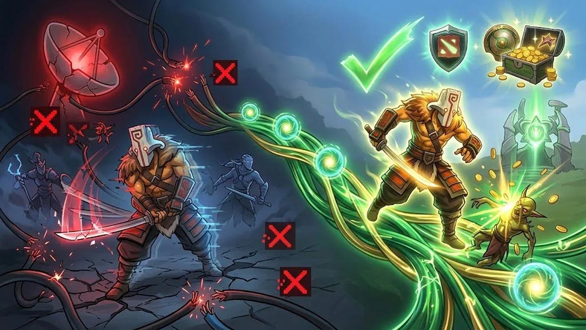 لیست بهترین دی ان اس بازی dota2