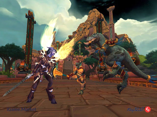 داستان بازی world of Warcraft برگرفته از رمان معروف وارکرافت میباشد.