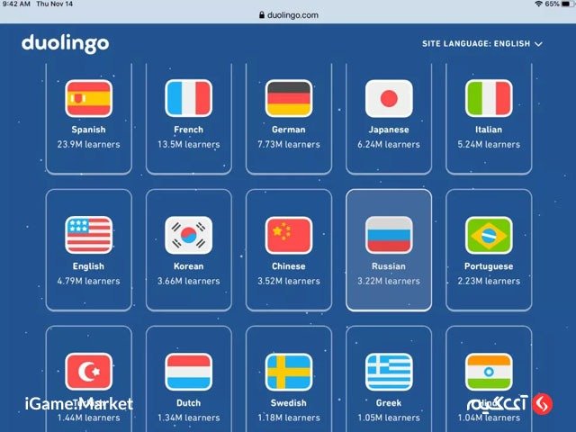 چه زبانهایی را در Duolingo میآموزیم؟