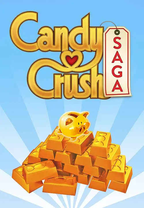 خرید گلد 55 دلاری بازی candy crush
