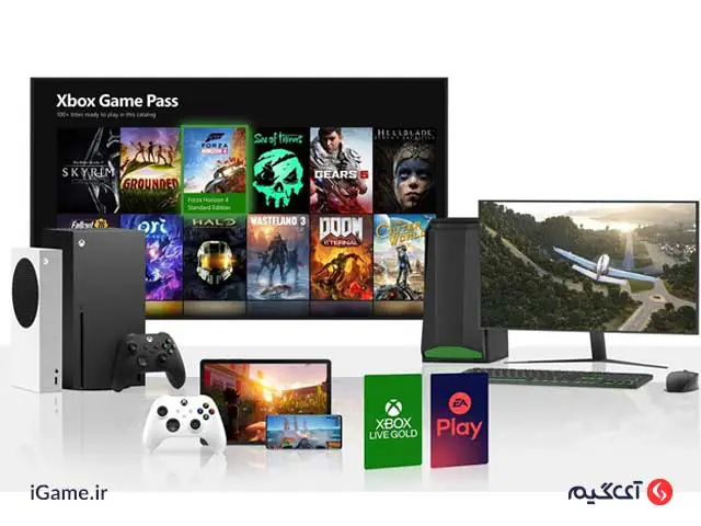 محصولات مختلف Xbox