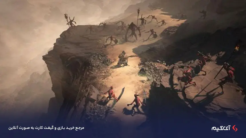 خرید بازی Diablo IV نبرد در مناطق مختلف جهان باز بازی